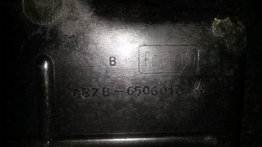 1968 Mustang Glove Box Insert Ford Original Part